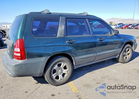 2005 Subaru Forester 2.5X z USA, uszkodzony, nr VIN JF1SG63695H725537